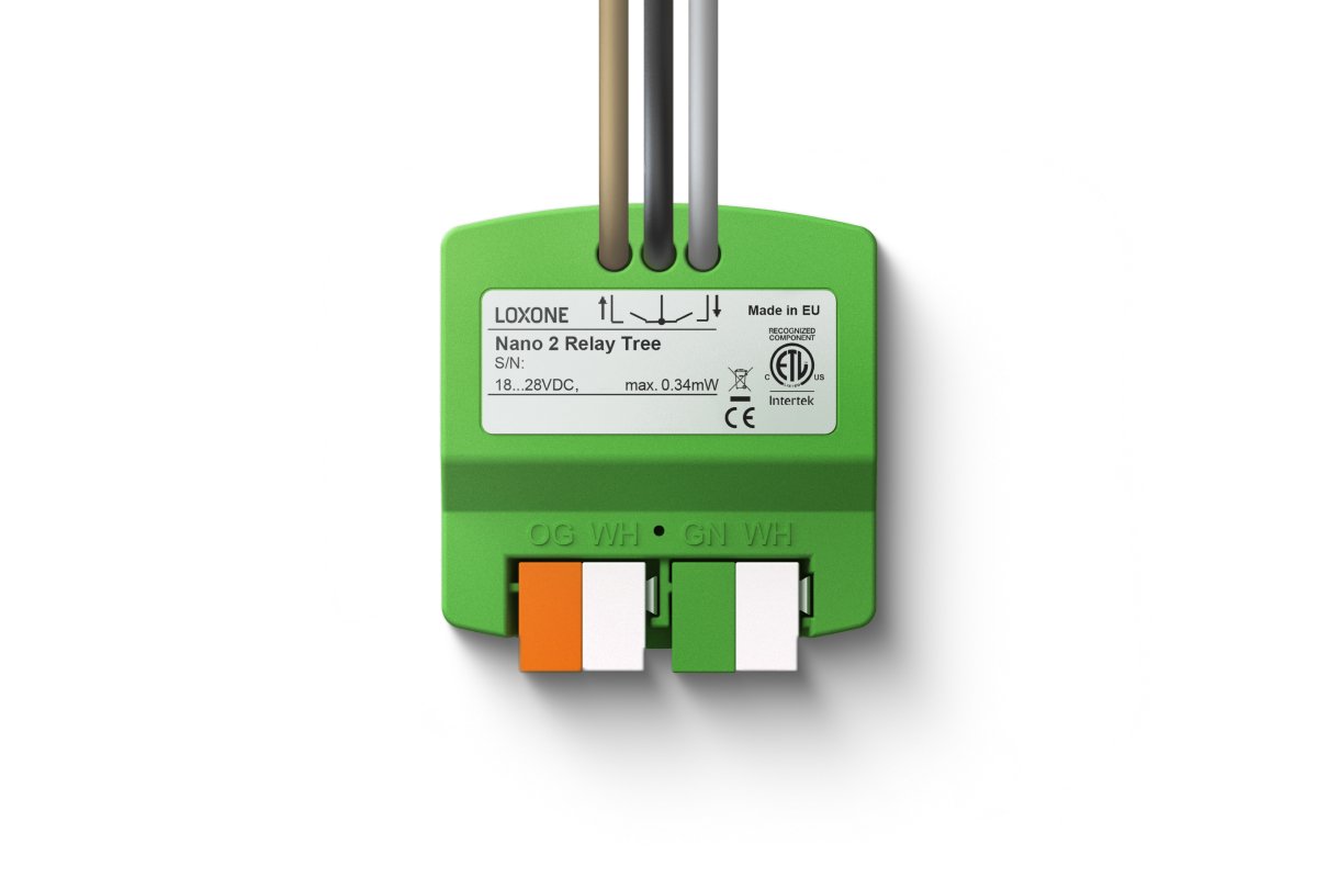 Loxone Nano 2 releju Tree