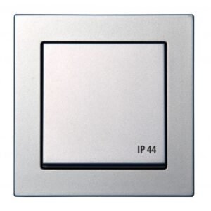 Liregus Epsilon ligzda ar zemējumu ip44 - metālisks