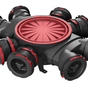 Gaisa vada skava pelēka (90mm)