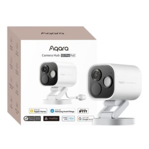 Aqara G5 Pro Camera Hub (PoE) — HomeKit Secure Video, Zigbee+Thread (balts)