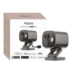 Aqara G5 Pro Camera Hub (PoE) — HomeKit Secure Video, Zigbee+Thread (pelēks)