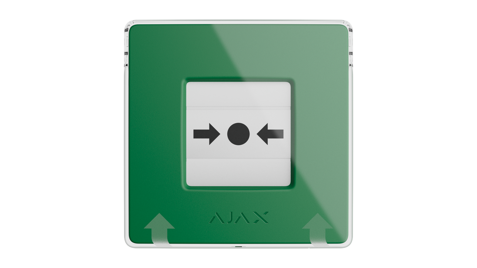 Render - Ajax ManualCallPoint (Green) Jeweller - front
