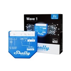 Shelly Qubino Wave 1, 1-kanāla viedais relejs ar Z-Wave protokolu