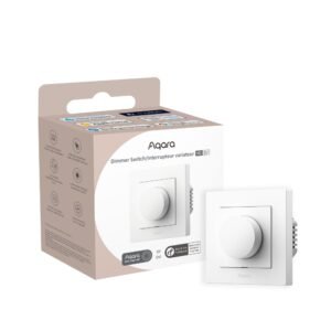 Aqara H2 Dimmer — 1-kanālu dimmer sienas slēdzis (white) — Zigbee+Thread