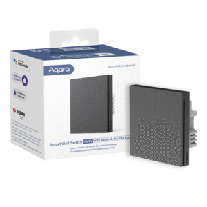 Aqara H1 Smart Wall Switch — sienas slēdzis 2-kanālu