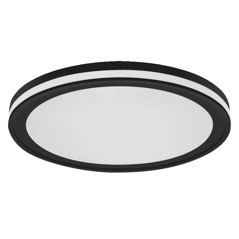 Gudrā lustra / lampa SMART WIFI ORBIS CIRCLE460 RGBTW BK