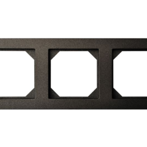 Liregus Epsilon rāmis 3-vietīgs - melns