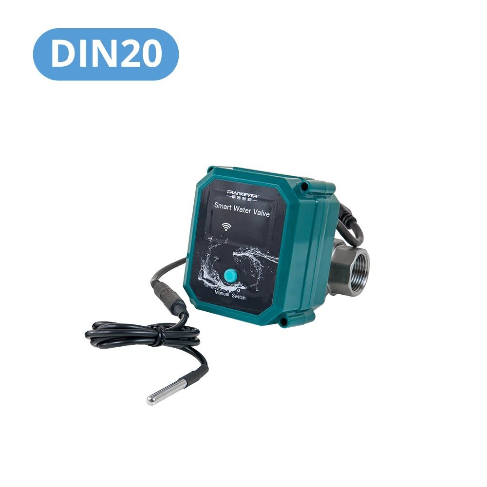 Shelly FrankEver Wi-Fi viedais ūdens vārsts, DN20