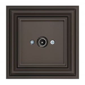 Liregus Retro tv zemapmetuma rozete gala - matēta brūna