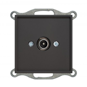 Liregus Retro tv zemapmetuma rozete gala - matēta melna