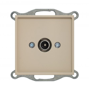 Liregus Retro tv zemapmetuma rozete gala - matēta bēša