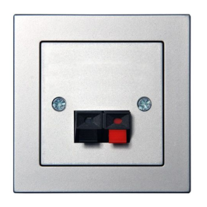 Liregus Epsilon akustiskā rozete bez rāmja - metāliska