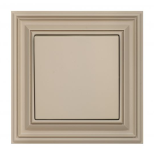 Liregus Retro 2. klases slēdzis ip44 10a - matēta bēša