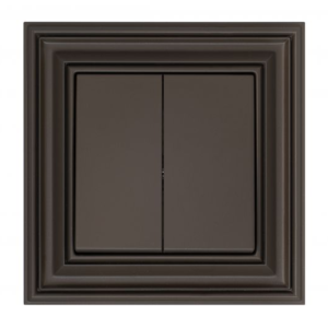 Liregus Retro 2. klases slēdzis 10a - matēta brūna