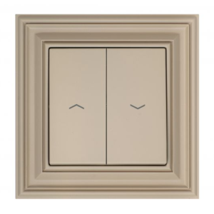 Liregus Retro 1. klases žalūziju poga 10a - matēta bēša