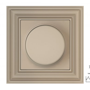 Liregus Retro regulators 3-100w led 10-250w - matēta bēša