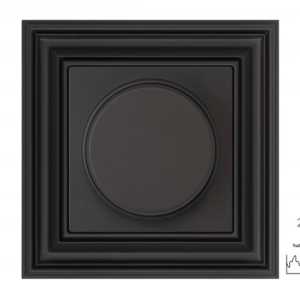 Liregus Retro regulators 5-200w led - matēta melna