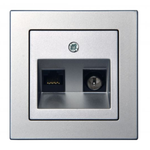 Liregus Epsilon tv un dat ligzda bez rāmja - metālisks