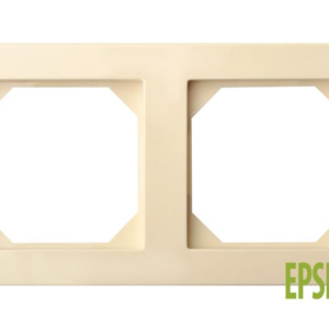 Liregus Epsilon slimline rāmis, 2-vietīgs - smilšu