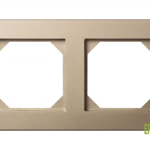 Liregus Epsilon slimline rāmis, 2-vietīgs - šampanieša