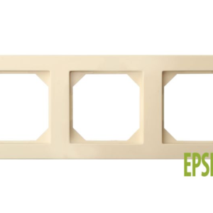 Liregus Epsilon slimline rāmis, 3-vietīgs - smilšu