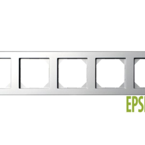 Liregus Epsilon slimline rāmis, 5-vietīgs - metālisks