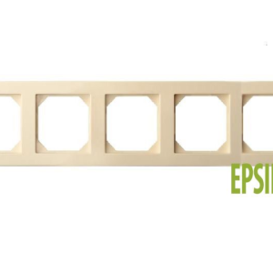 Liregus Epsilon slimline rāmis, 5-vietīgs - smilšu