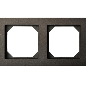 Liregus Epsilon rāmis 2-vietīgs - melns