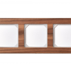 Liregus Epsilon rāmis 3-vietīgs - rieksts/koks