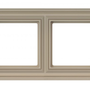 Liregus Retro rāmis 2-vietīgs - matēta bēша