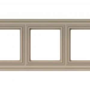 Liregus Retro rāmis 3-vietīgs - matēta bēша