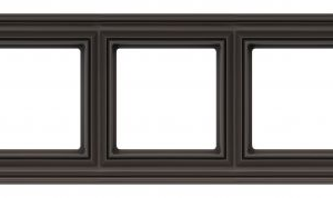 Liregus Retro rāmis 5-vietīgs - matēta brūna