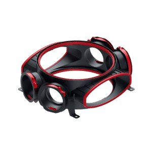 Aduro izolēts gaisa vada līkums 45∘ (D200mm)