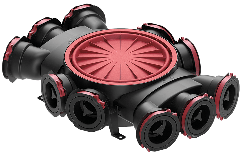 Aria gaisa sadales kārbas korpuss (D90mm)