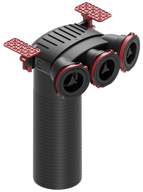 Aria gaisa sadales kārba 8×D90mm