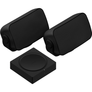 Sonos komplekts Amp + āra skaļruņi