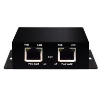 PoE pagarinātājs 30W PoE-in / 2 PoE-out