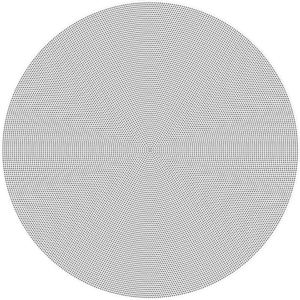 Apaļas skaļruņu restes griestiem, 8 collas