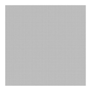 Kvadrātveida skaļruņu restes griestiem, 6 collas