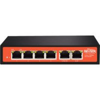 PoE pagarinātājs 60W PoE-in / 4 PoE-out + 1 Uplink