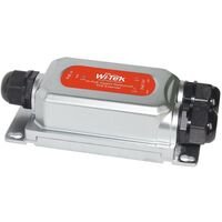 Ārējais Gigabit PoE pagarinātājs 60W PoE-in / 2 PoE-out 30W