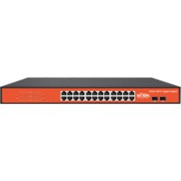 Gigabit tīkla komutators 24GE+2SFP(TCP/IP) Rackmount