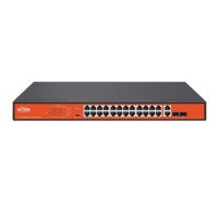 PoE Komutators 24FE(PoE)+2GE(Uplink)+2SFP(PoE 250W)