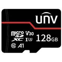 128GB UNV microSD atmiņas karte āra apstākļiem MLC/TLC C10/U3/V30/A1 95/70Mbps.