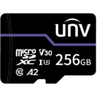 256GB UNV microSD atmiņas karte TLC C10/U3/V30/A2 100/85Mbps.
