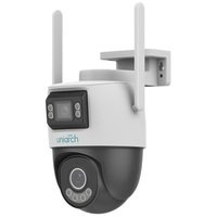 Uniarch WiFi/IP kamera ar diviem objektiviem 3MP 4mm / 3MP 2.8mm (IR + WHITE LED) / Atbalsta UNV NVR.