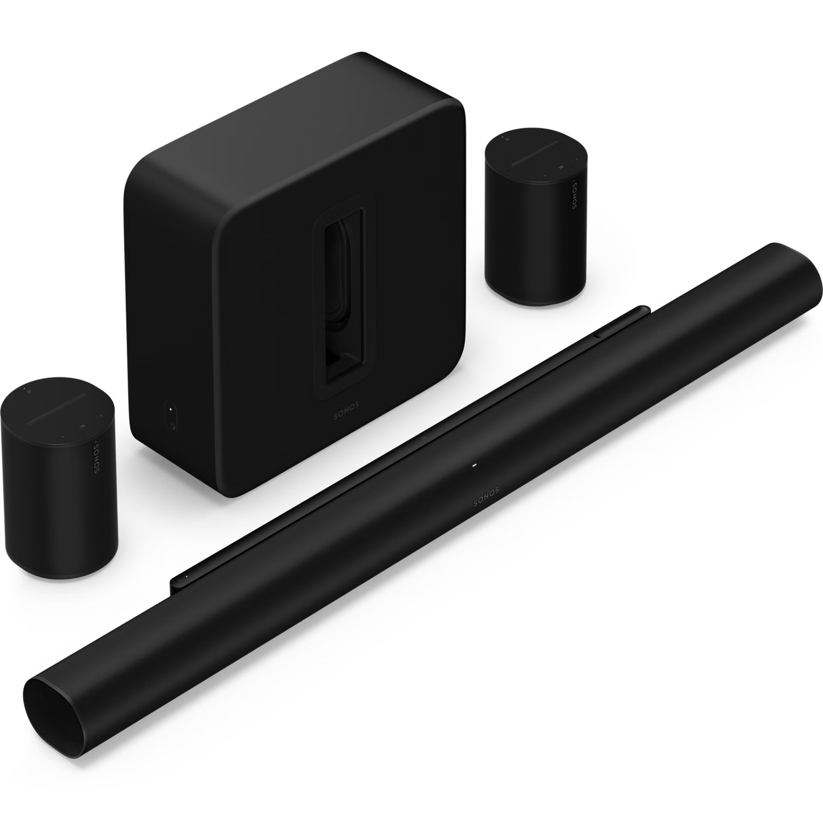 Sonos komplekts Arc Ultra + Sub 4 + 2x Era 100