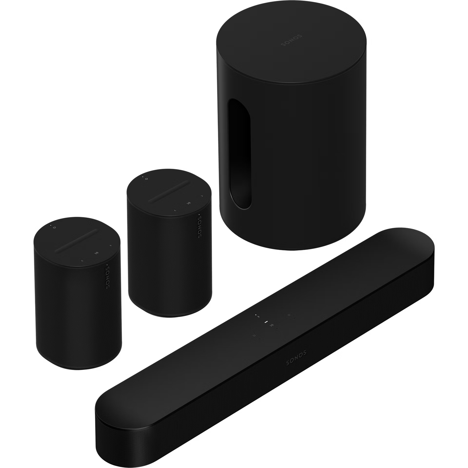 Sonos komplekts Beam + Sub Mini + 2x Era 100